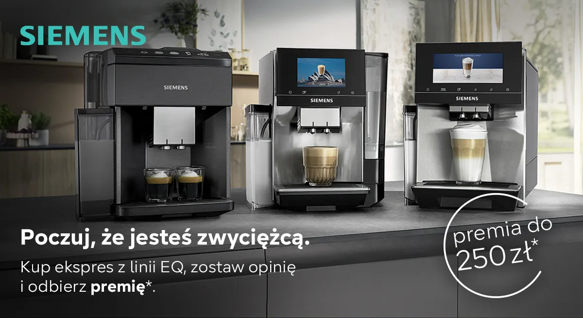 Promocja! Kup ekspres EQ700 objęty promocją i odbierz 3 akcesoria po 1zł każde.
