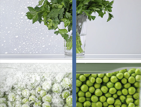 Nigdy więcej rozmrażania, żadnych kropli na ścianie lodówki